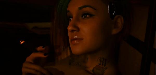  Cyberpunk 2077 Judy Romance Scene Uncensored